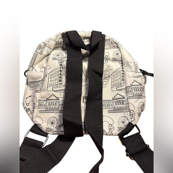 Macy’s Chicago Backpack with City Print - Picture 3 of 5